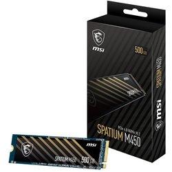 Disco Duro MSI Spatium M450 500 GB SSD