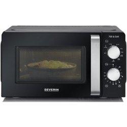 Severin MW 7781 Microondas con Grill 17L 700W Negro