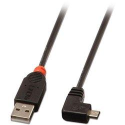 Lindy USB2.0 A/MICRO-B 90 DEGREE 2M