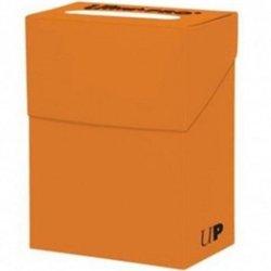 Caja de mazo para cartas new solid ultra pro naranja calabaza 85 cartas