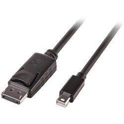 Mini dp to dp cable, negro 3m