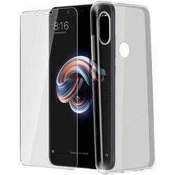 Carcasa Xiaomi Redmi Note 5 AVIZAR PACK-360-NOTE5 Transparente