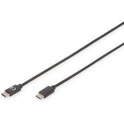 Digitus Cable de Conexión USB-C 1m Negro