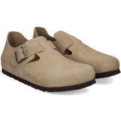 Birkenstock Zuecos Mujer - Beige Talla 41