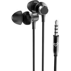 AURICULARES CON CABLE METALLIZED NEGRO