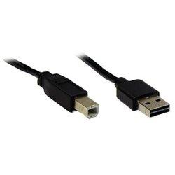 Alcasa USB 2.0 A/B, 1m cable USB USB A USB B Negro