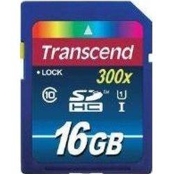 Transcend 16GB SDHC Class 10 UHS-I 16GB SDHC Clase