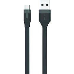 Muvit Cable MicroUSB a USB 2.4A 1m Negro