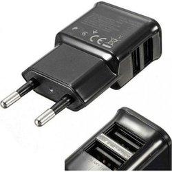 cargador usb pared l-link 2xusb 5v 2a