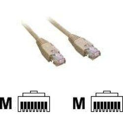 MCL Cordon RJ45 Cat 5E blinde 7 metres, blanc cable de red 7 m Blanco