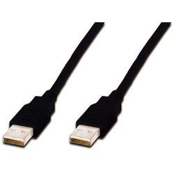 Digitus Cable USB 2.0 AM/AM 1.8m Negro