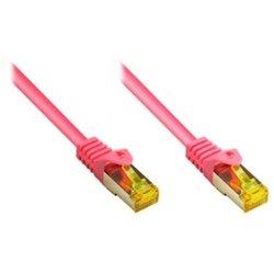 Alcasa 8070R-020M cable de red 2 m Cat7 S/FTP (S-STP) Magenta