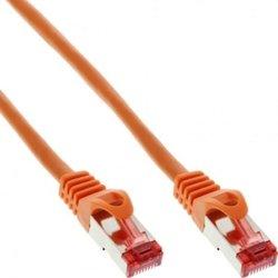 Cable de Red INLINE (RJ45 - 25 cm - Naranja)