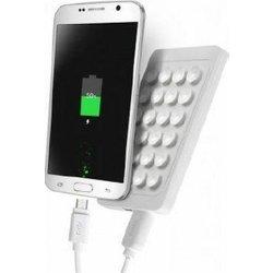 Powerbank SBS Ventosas (2300 mAh - 1 USB - MicroUSB - Blanco)