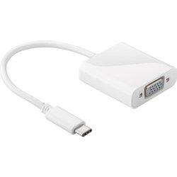 Goobay USB-C/VGA Blanco