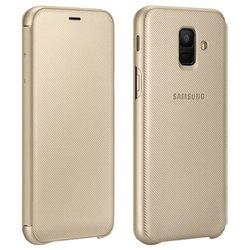 Funda SAMSUNG Galaxy A6+ Wallet Dorado