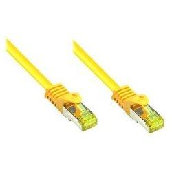 Alcasa 25m Cat7 S/FTP cable de red S/FTP (S-STP) Amarillo