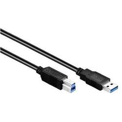 Cable USB ALCASA (USB - 5 m - Negro)