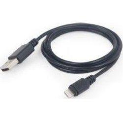 cable usb gembird usb 2.0 a lightning 1m negro