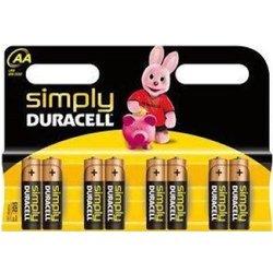 Pack pilas DURACELL Simply LR06 AA x 8 uds