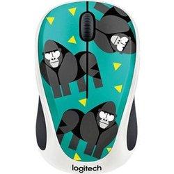 Logitech M238 Gorilla Wi-Fi Óptico 1000DPI Ambidex