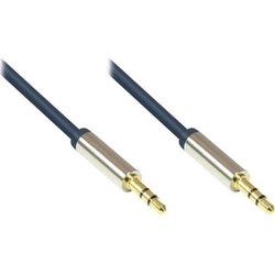 Alcasa GC-M0043 cable de audio 5 m 3,5mm Azul