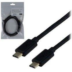 MCL USB 3.1 Type-C 1 m cable USB USB C Negro