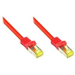 Cable de Red ALCASA (RJ45 - 25 cm - Rojo)