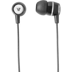 V7 Auriculares estéreo con micrófono incorporado - Negro