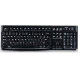 Logitech K120 USB QWERTY Italiano Negro