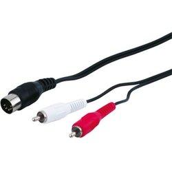 Cable de Audio GOOBAY (1.5 m - Negro)