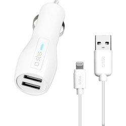 Kit Cargador Adaptador de coche USB con cable Lightning