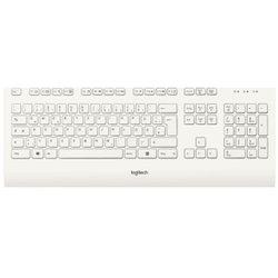 Logitech K280e USB QWERTZ Alemán Blanco