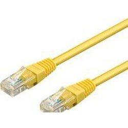 Goobay 95590 1.5m Amarillo cable de red