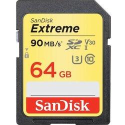 Sandisk Extreme, SD, 64GB 64GB SDXC UHS-I Clase 10