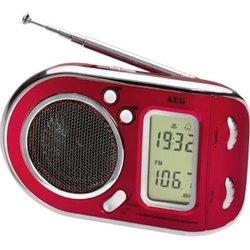 AEG WE 4125 Portátil Digital Rojo radio