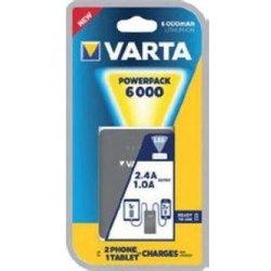 Varta Powerpack 6000 batería externa Gris, Blanco 6000 mAh