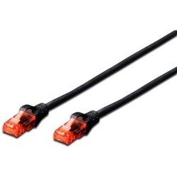 Cable de Red DIGITUS (RJ45 - 3 m - Negro)