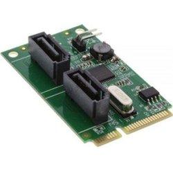 InLine Mini-PCIe 2.0 2x SATA Interno SATA tarjeta