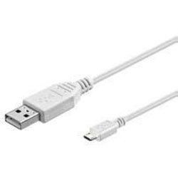 Cable de Datos GOOBAY (1.8 m - Blanco)