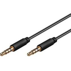 Cable de Audio GOOBAY (2 m - Negro)