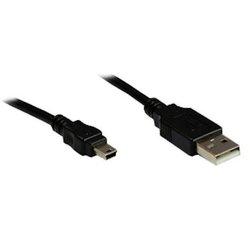 Cable USB ALCASA (USB - 5 m - Negro)