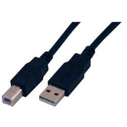 MCL 2m USB2.0 A/B cable USB USB A USB B Negro