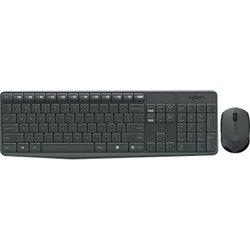 Logitech MK235 RF inalámbrico Portugués Negro