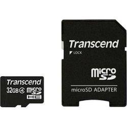 Transcend TS32GUSDHC4 32GB MicroSDHC Clase 4 memor