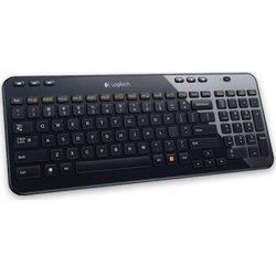 Logitech K360 DE RF inalámbrico QWERTZ Alemán Negr