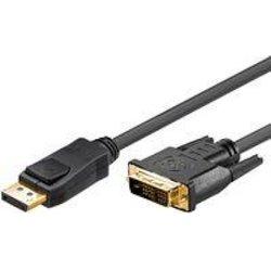 Goobay 1m DP/DVI 1m DisplayPort Negro