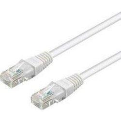 Goobay 25m Cat6-2500 Blanco cable de red