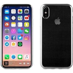 Carcasa iPhone X MUVIT Life Marco Plateado