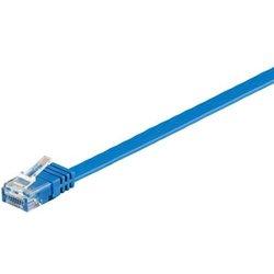 Goobay RJ-45 CAT6 2m cable de red U/UTP (UTP) Azul